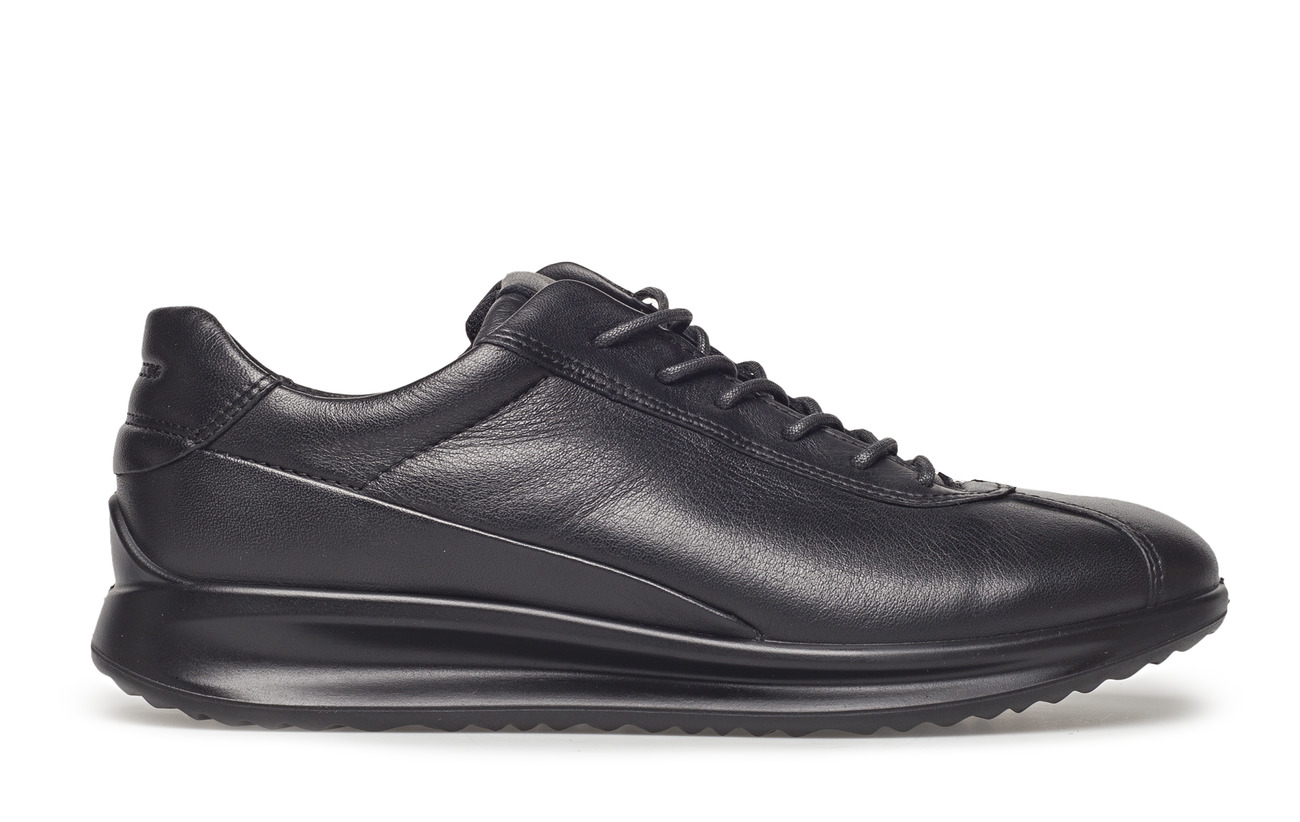 Polyurethane Full Doublure covered Supérieure With Textile Grain Cuir Extérieure Ecfs™ Textile Ecco Semelle Empeigne Intérieure Aquet Black Inlay x7qYntw14T