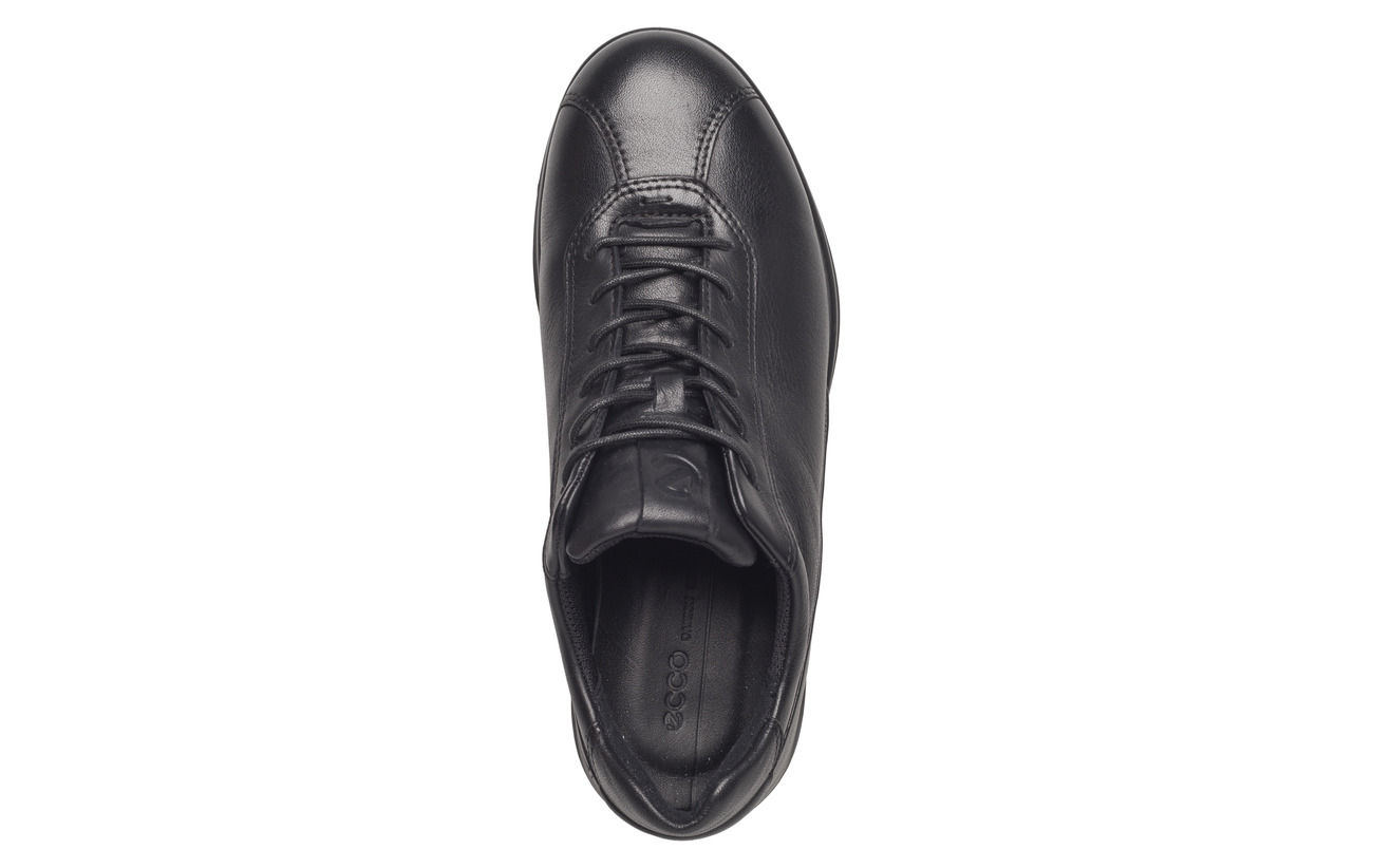 Polyurethane Full Doublure covered Supérieure With Textile Grain Cuir Extérieure Ecfs™ Textile Ecco Semelle Empeigne Intérieure Aquet Black Inlay x7qYntw14T