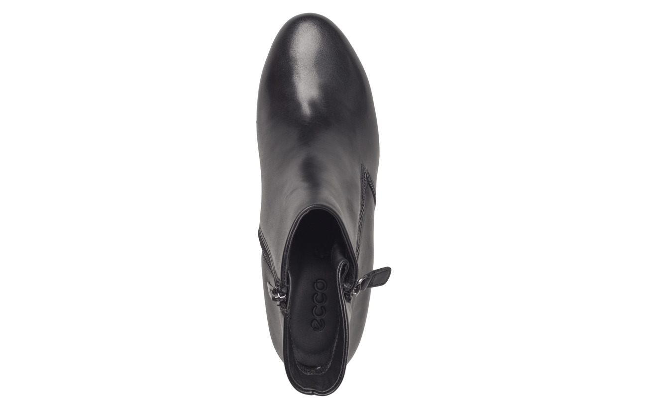 45 Grain W Semelle Dip Polyurethane Ecco Black Technology Intérieure Cuir Extérieure Sculptured Empeigne Full xTw4AY5q