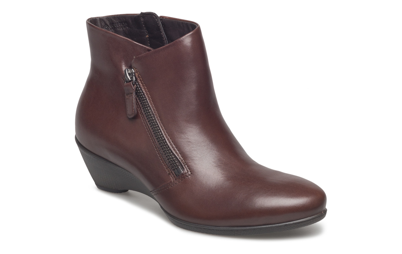 45 Grain W Semelle Dip Polyurethane Ecco Black Technology Intérieure Cuir Extérieure Sculptured Empeigne Full xTw4AY5q