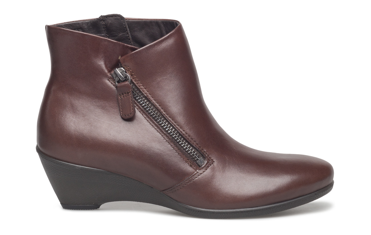 45 Grain W Semelle Dip Polyurethane Ecco Black Technology Intérieure Cuir Extérieure Sculptured Empeigne Full xTw4AY5q