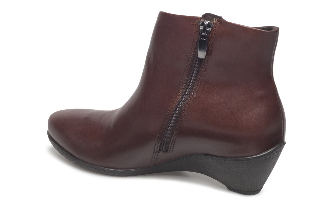 45 Grain W Semelle Dip Polyurethane Ecco Black Technology Intérieure Cuir Extérieure Sculptured Empeigne Full xTw4AY5q