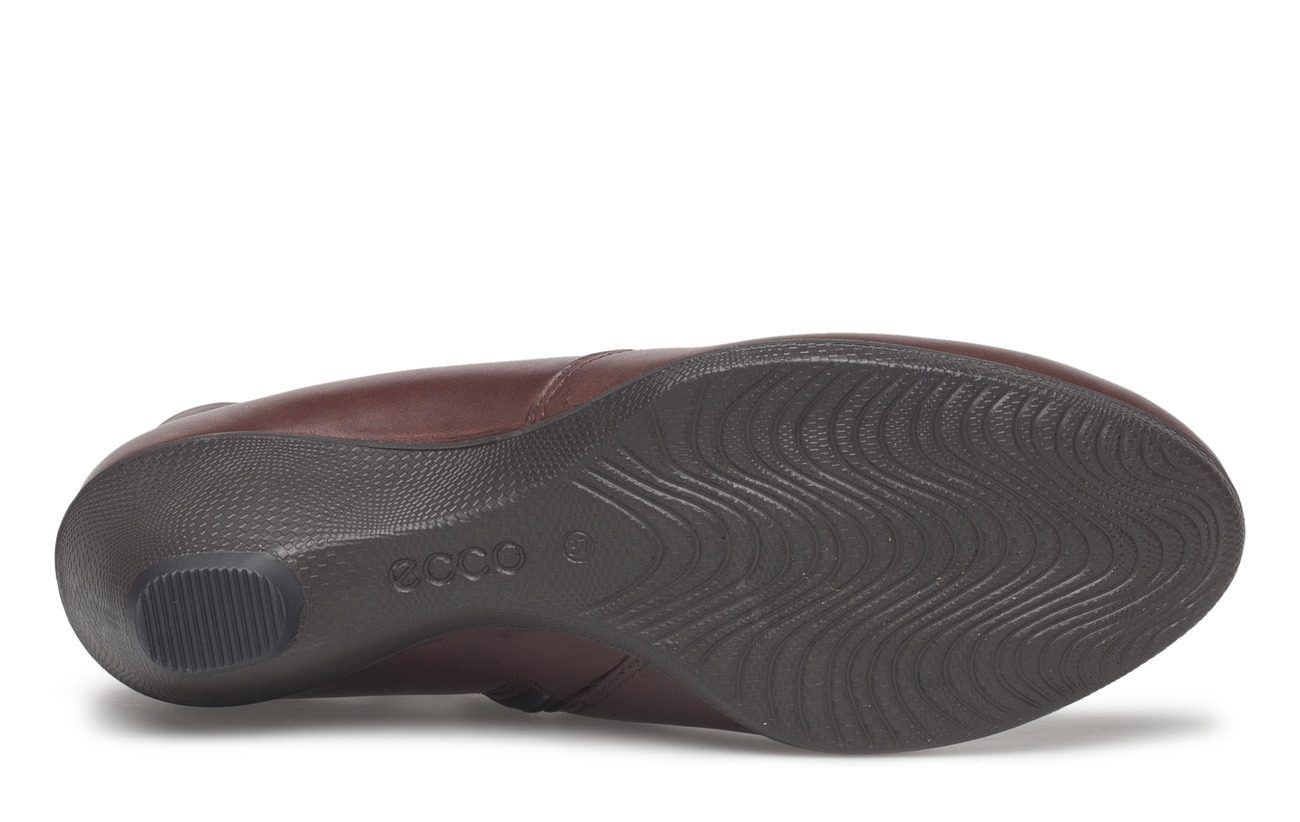 45 Grain W Semelle Dip Polyurethane Ecco Black Technology Intérieure Cuir Extérieure Sculptured Empeigne Full xTw4AY5q