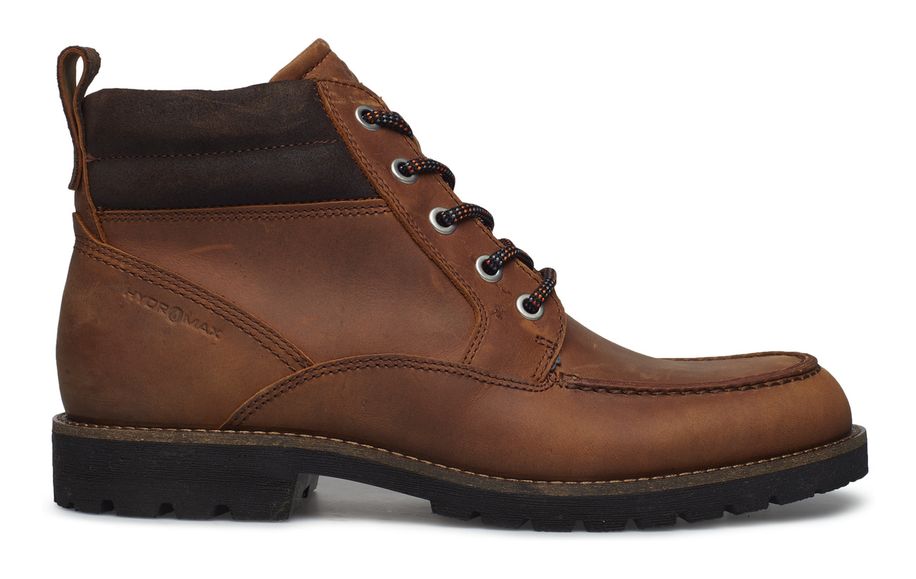 Warm Nubuck Polyurethane Ecco Intérieure Doublure Amber coffee Empeigne Supérieure Extérieure Fluidform Cuir Jamestown Semelle ZqZ6w8