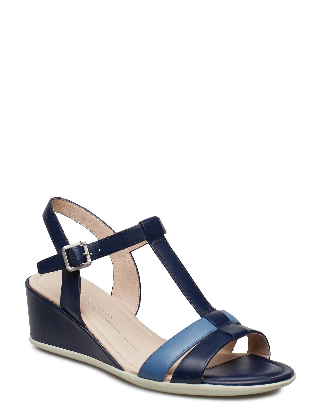 ecco navy blue sandals