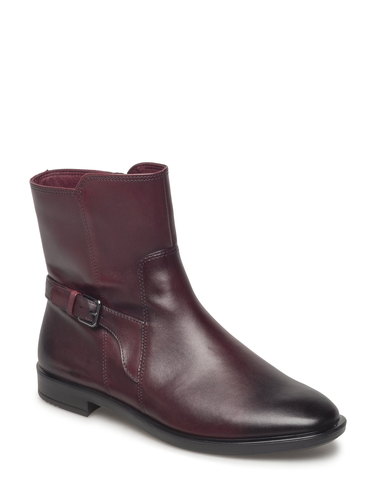 Shape M 15 Enkellaars Zonder Hak Rood Ecco ecco kopen in de aanbieding