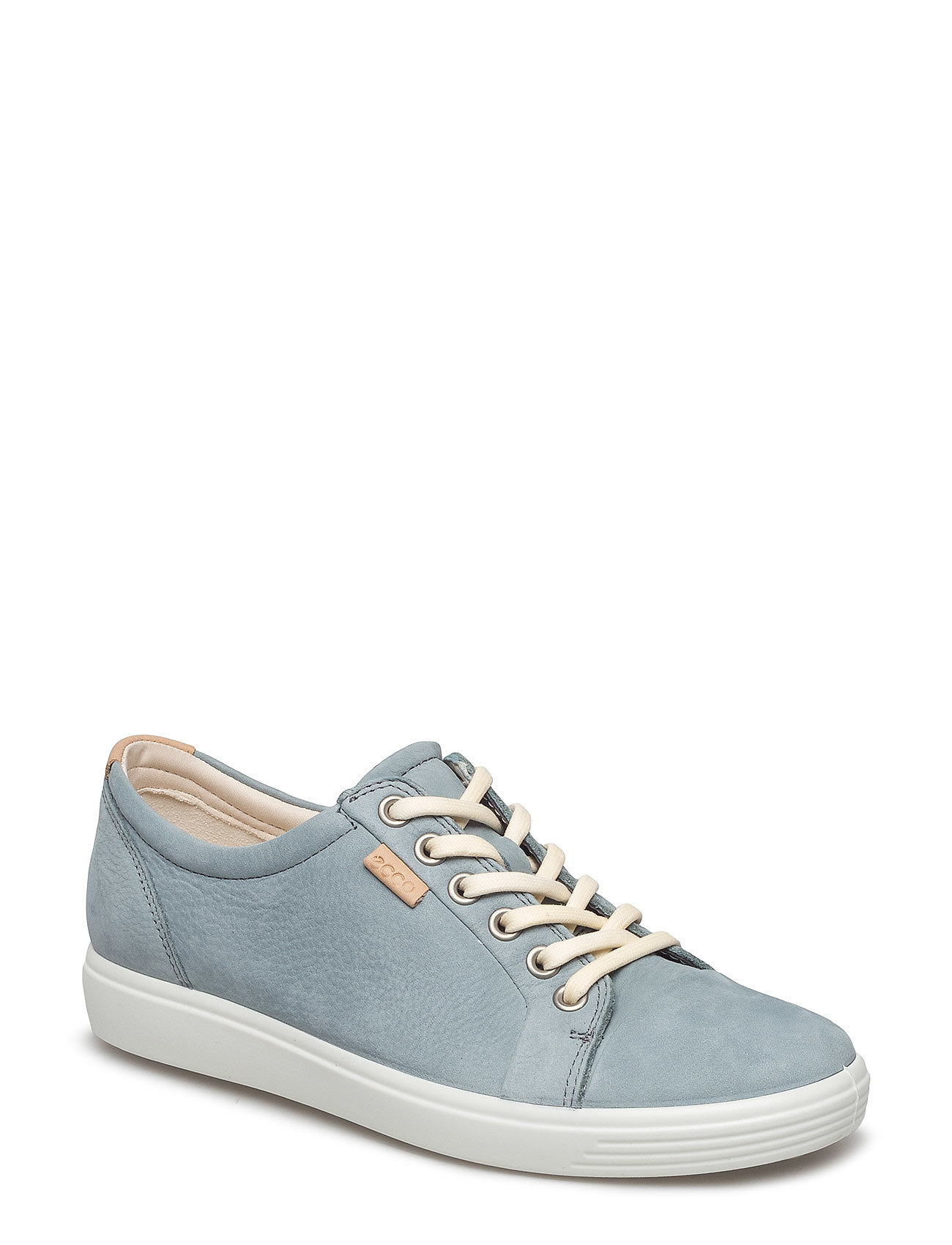 Soft 7 W Lage Sneakers Blauw Ecco ecco kopen in de aanbieding