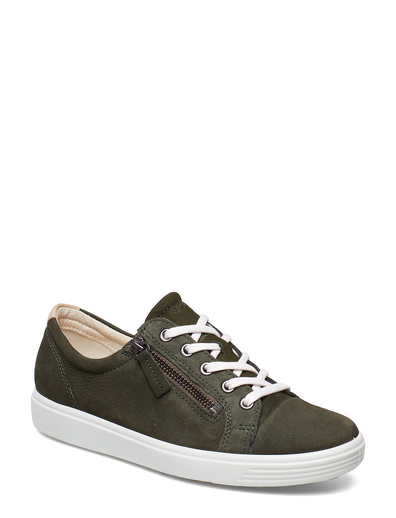 Soft 7 W Lage Sneakers Groen Ecco ecco kopen in de aanbieding