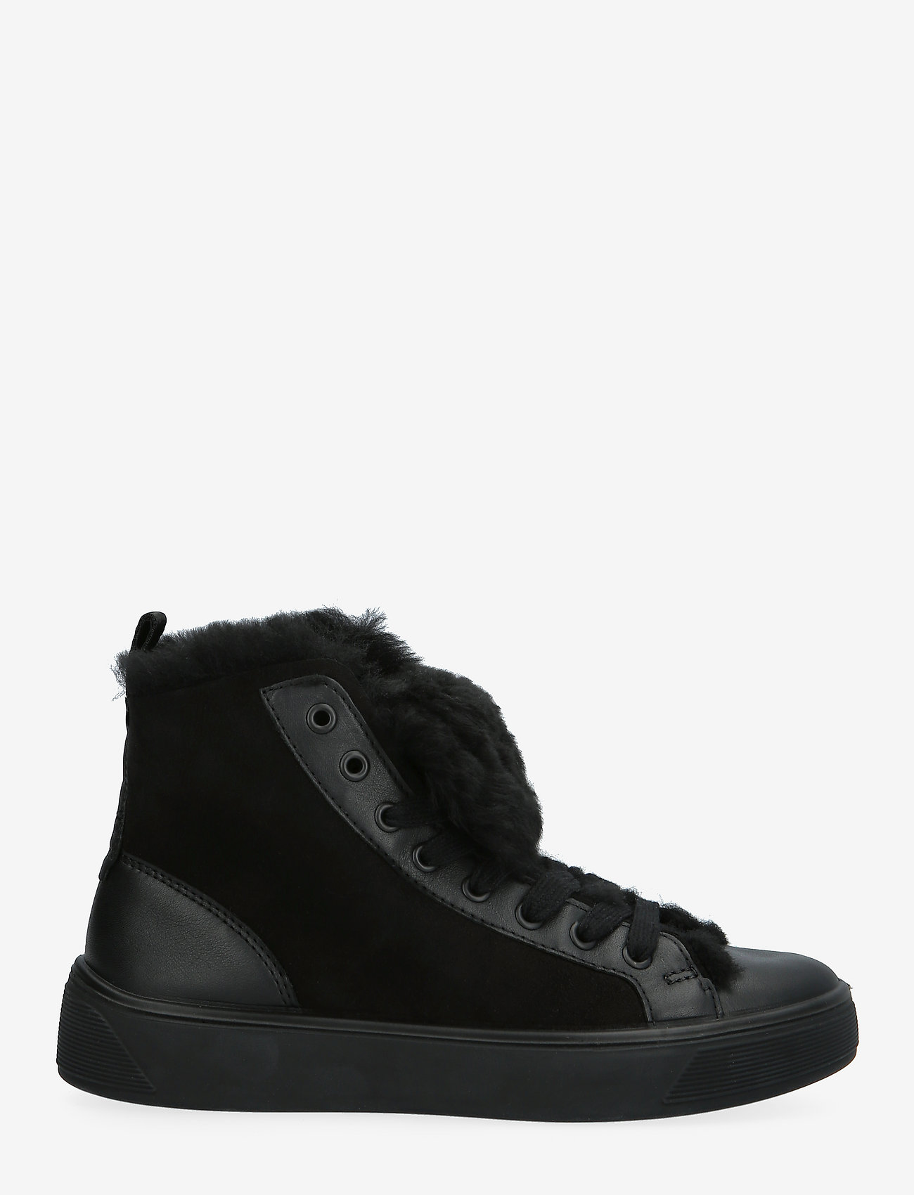 ecco black high tops