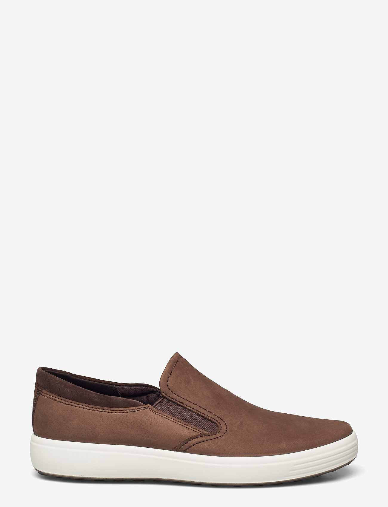 ecco leather slip ons