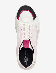 ECCO - EXOSTRIKE KIDS - låga sneakers - black/sangria/white/blossom rose - 3