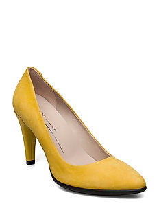 ecco pumps yellow
