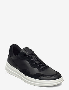 SOFT X W - niedrige sneakers - black/black