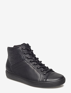black high top sneakers