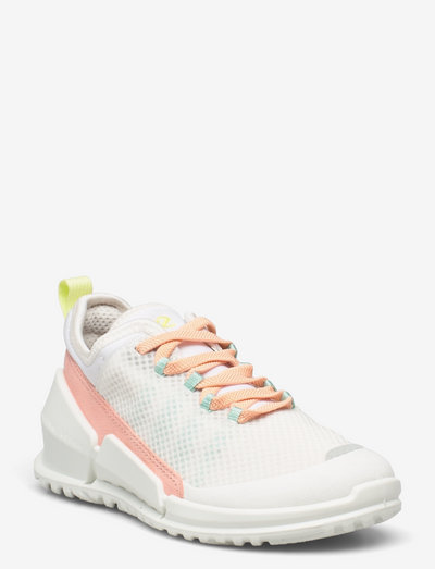 BIOM K1 - blinkande sneakers - bright white/transparent/peach nectar/wh