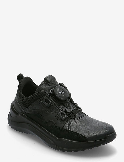 INTERVENE - låga sneakers - black/black/black