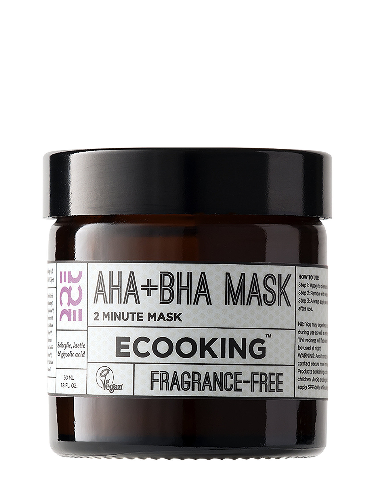 Aha+Bha Mask Beauty Women Skin Care Face Face Masks Peeling Mask Nude Ecooking