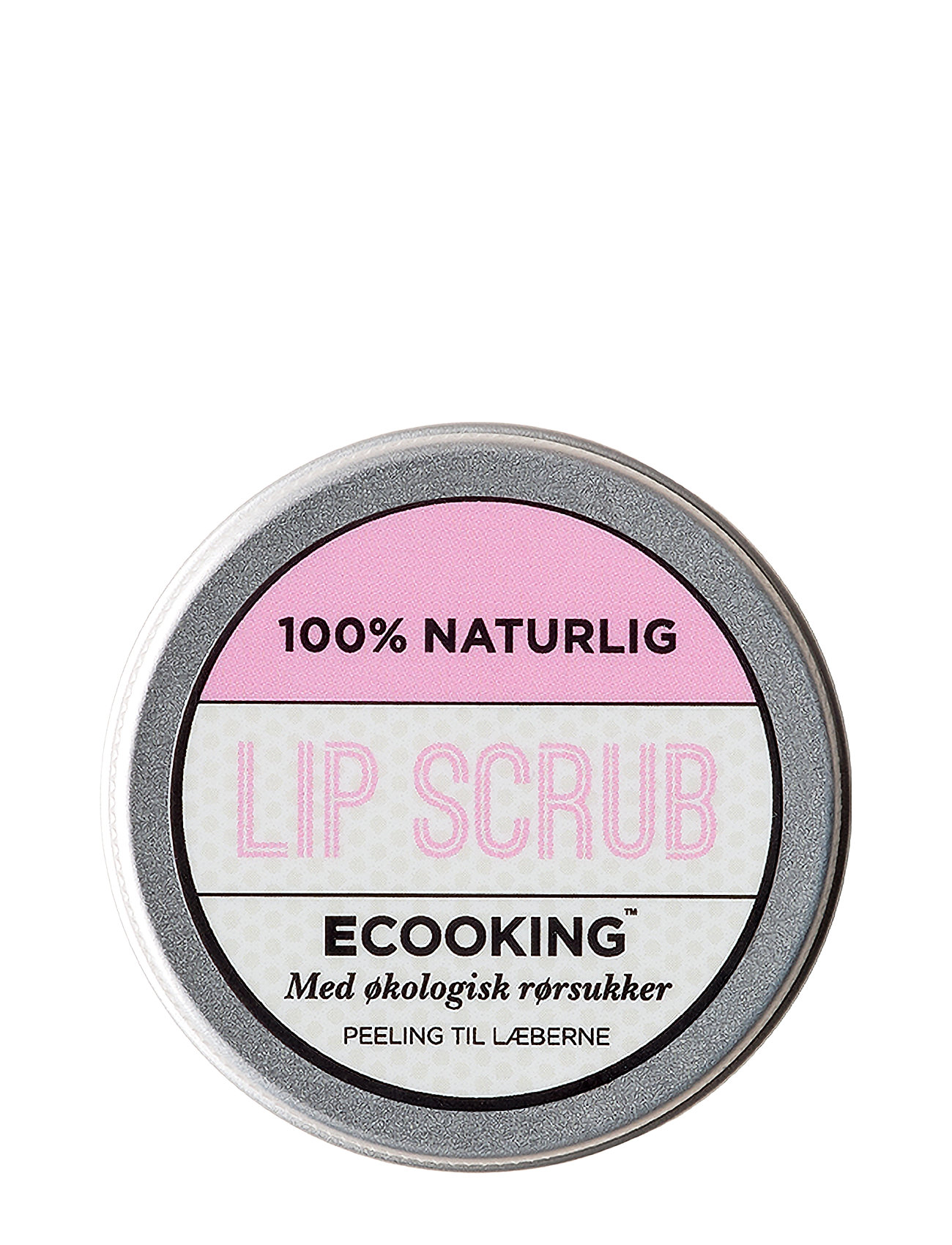 Lip Scrub Læbebehandling Nude Ecooking