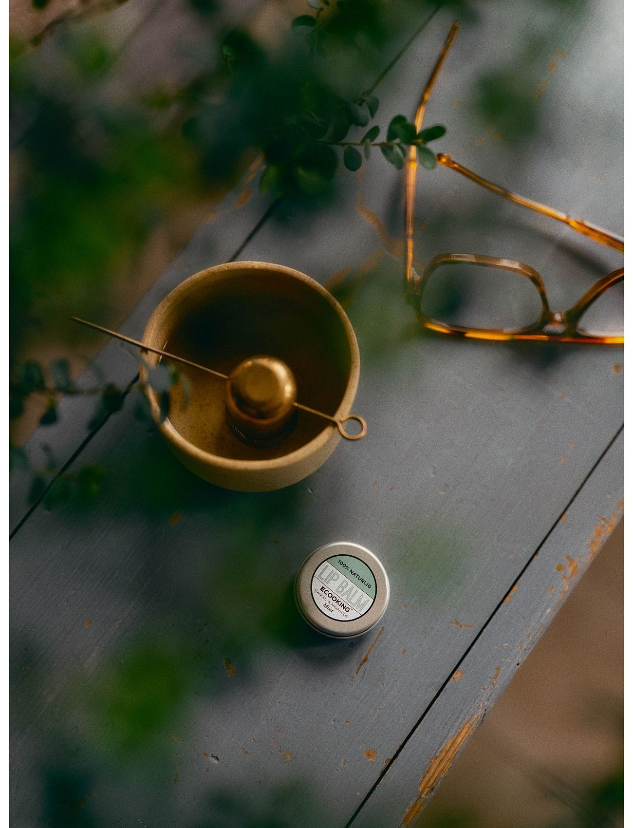 ECOOKING Lip Balm Mint, 15 ml, Nude, Ansigt > Læbepleje, Dame