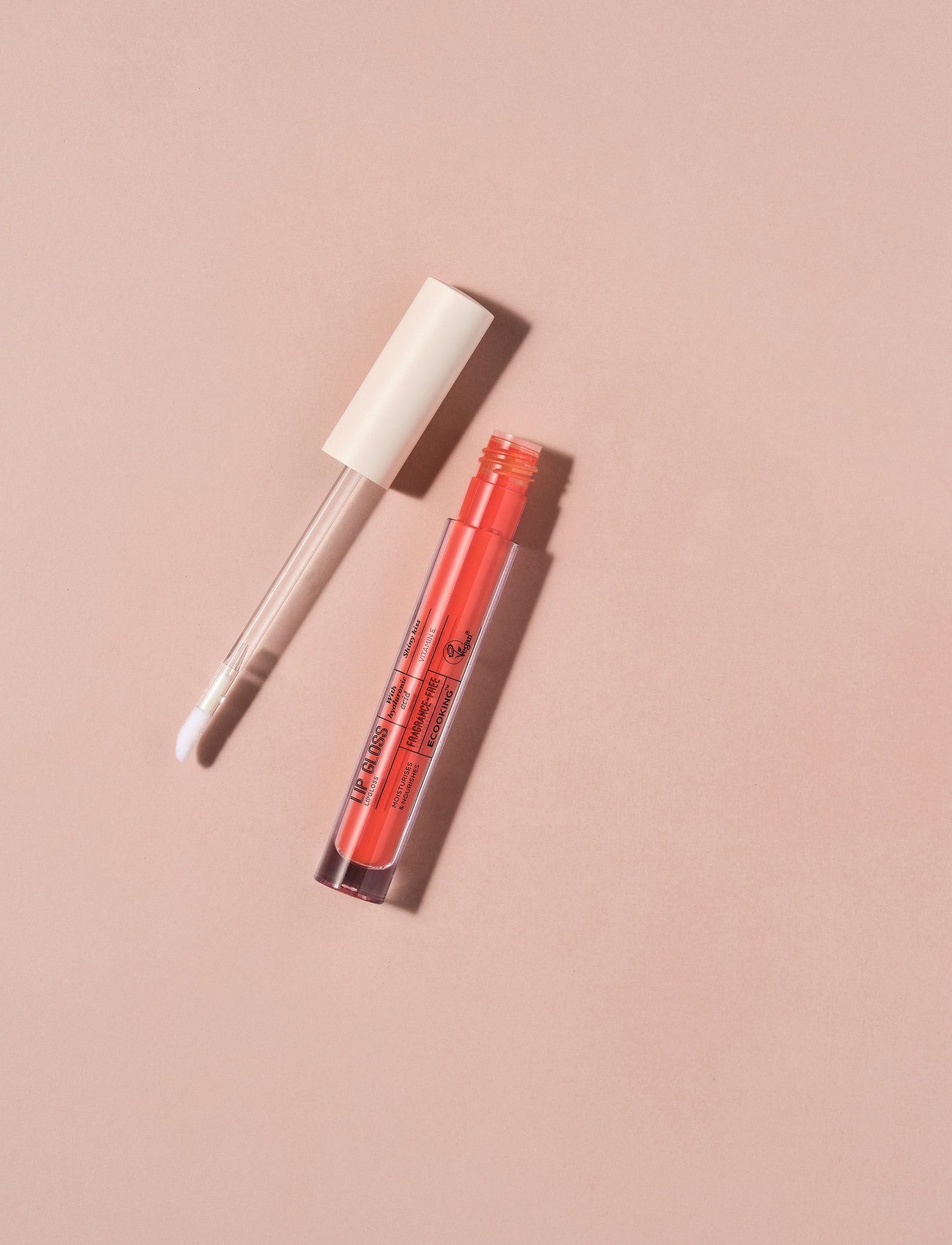ECOOKING Lip Gloss, One Size, Coral, Læber > Lipgloss, Dame