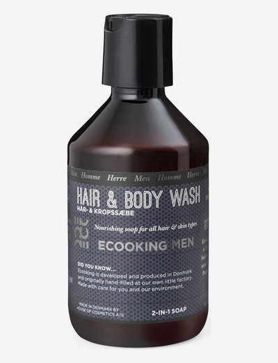 Men Hair & Body soap, 250 ml - shower gel - clear