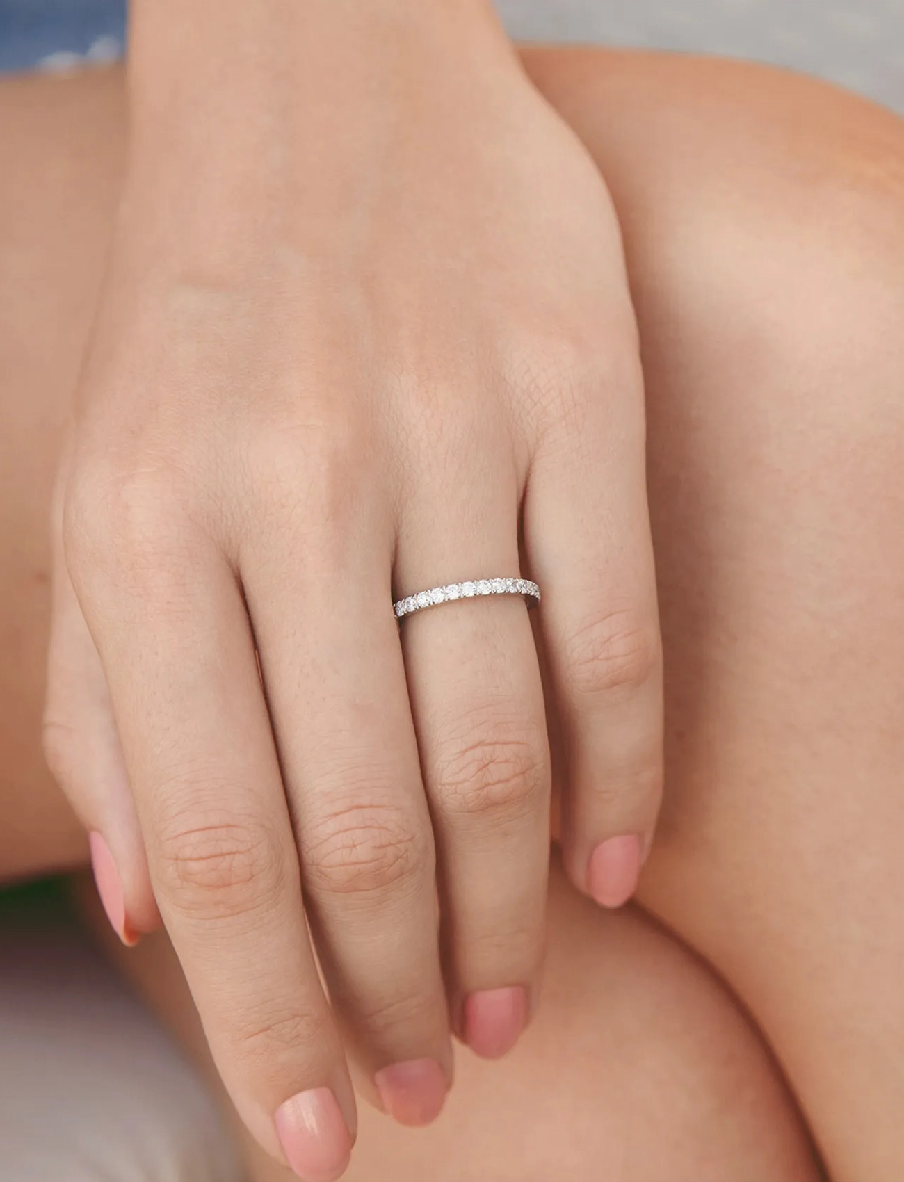 Edblad Glow Ring, S/16.8MM, Silver, Smykker > Ringe, Dame