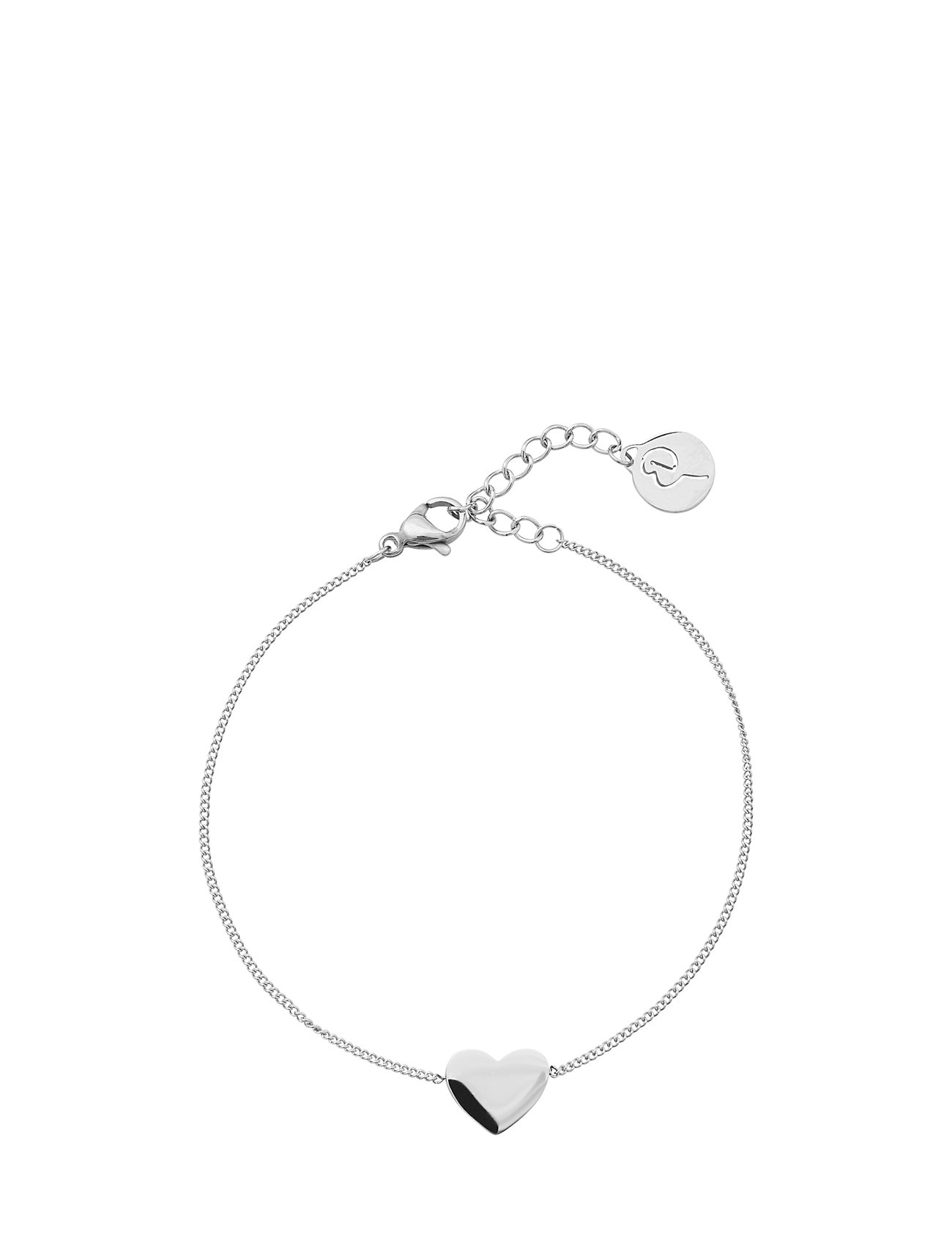 Pure Heart Bracelet Steel Accessories Kids Jewellery Bracelets Chain Bracelets SÃ¸lv Edblad