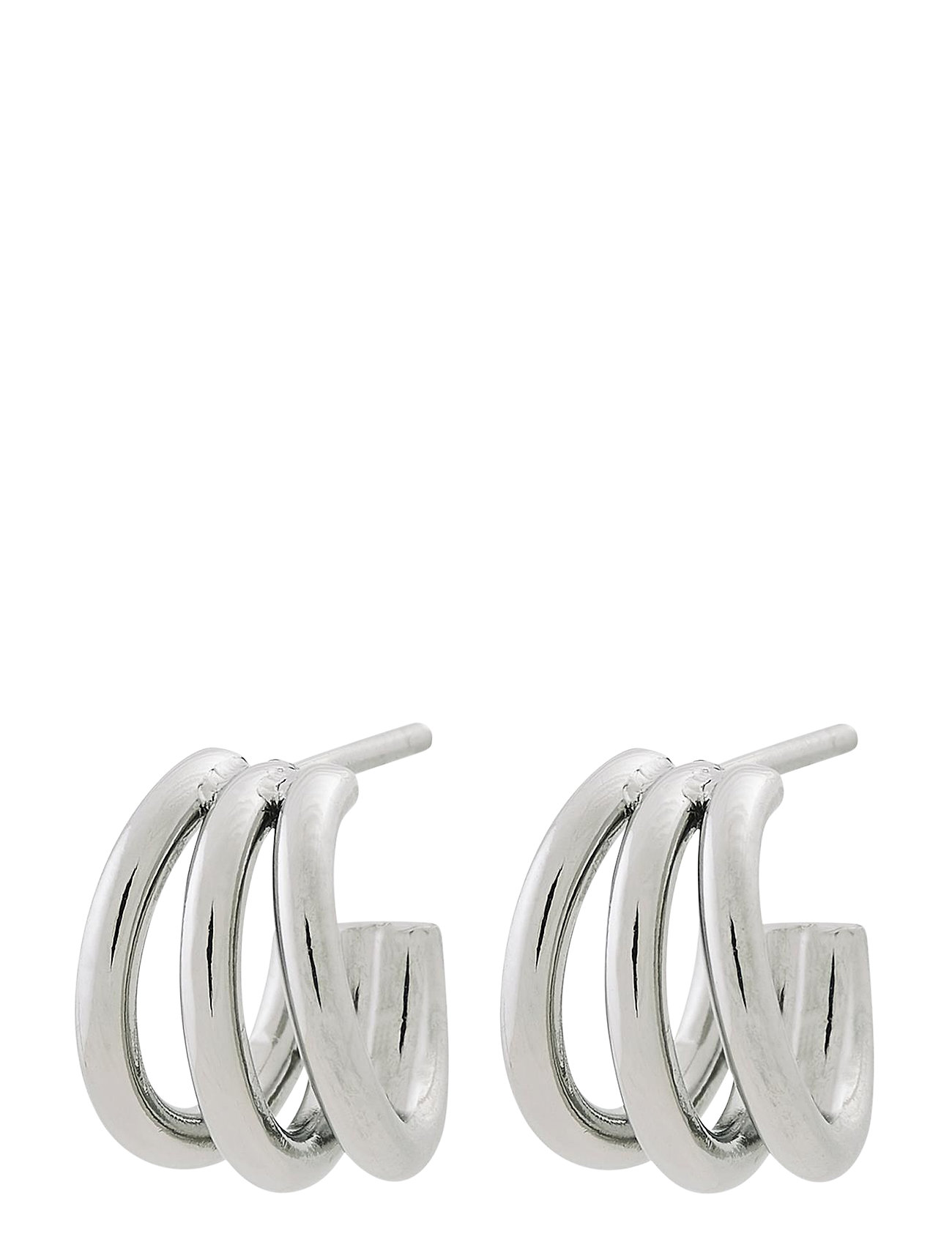 Echo Earrings Small Steel Accessories Jewellery Earrings Hoops Hopea Edblad