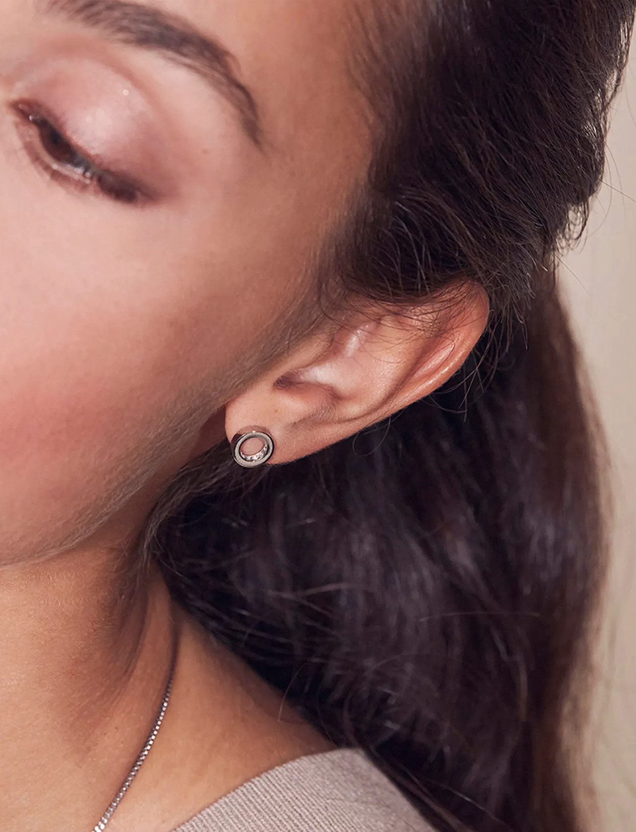 Edblad Monaco Studs Mini, One Size, Silver, Øreringe > Ørestikker, Dame