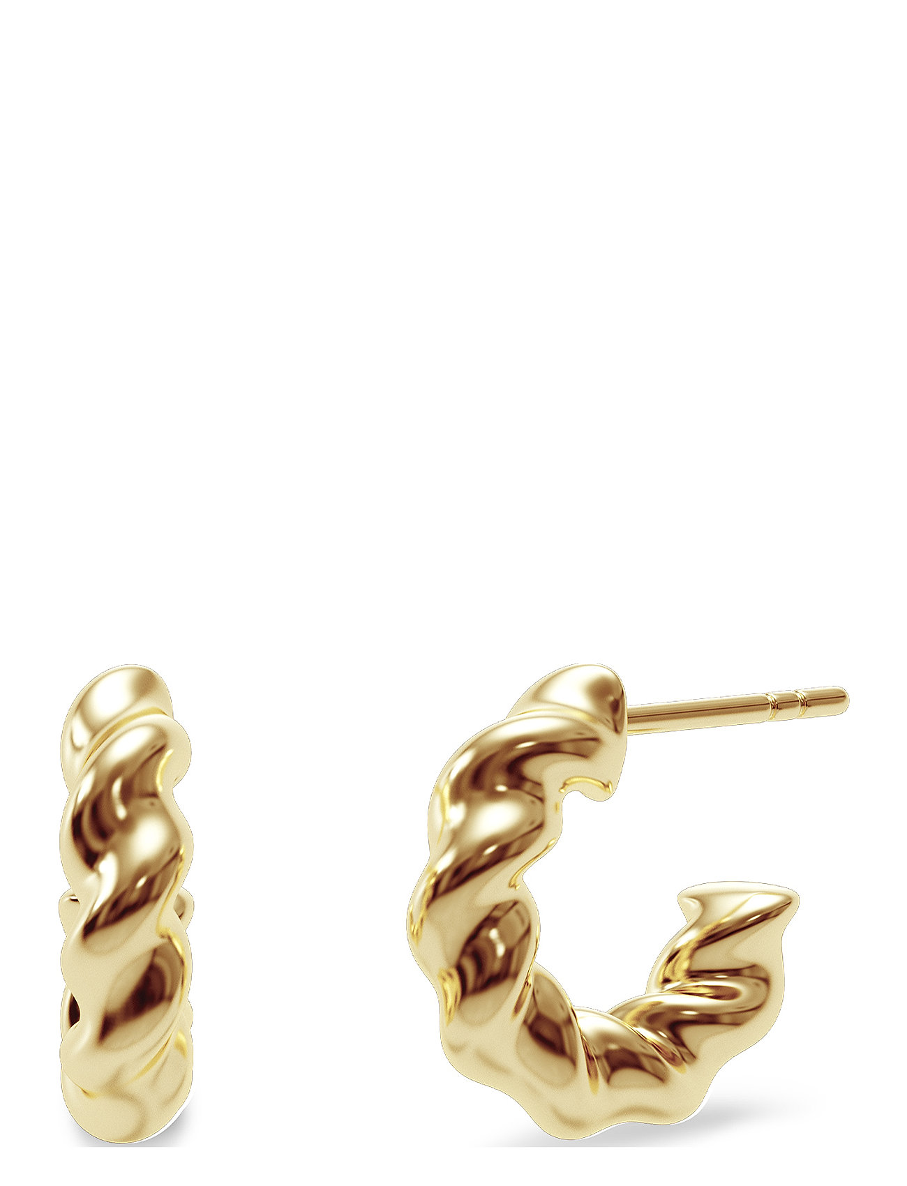 Indio Creoles S Gold Accessories Jewellery Earrings Hoops Gold Edblad