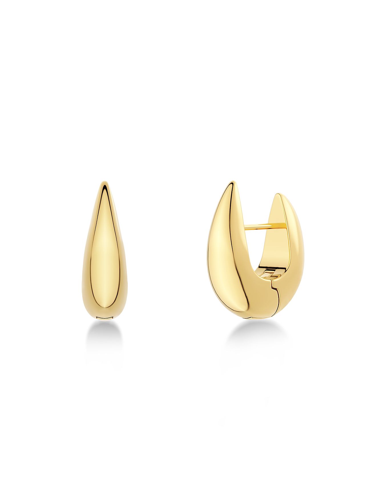 EDBLAD Crest Hoops S Gold - One Size - Damen