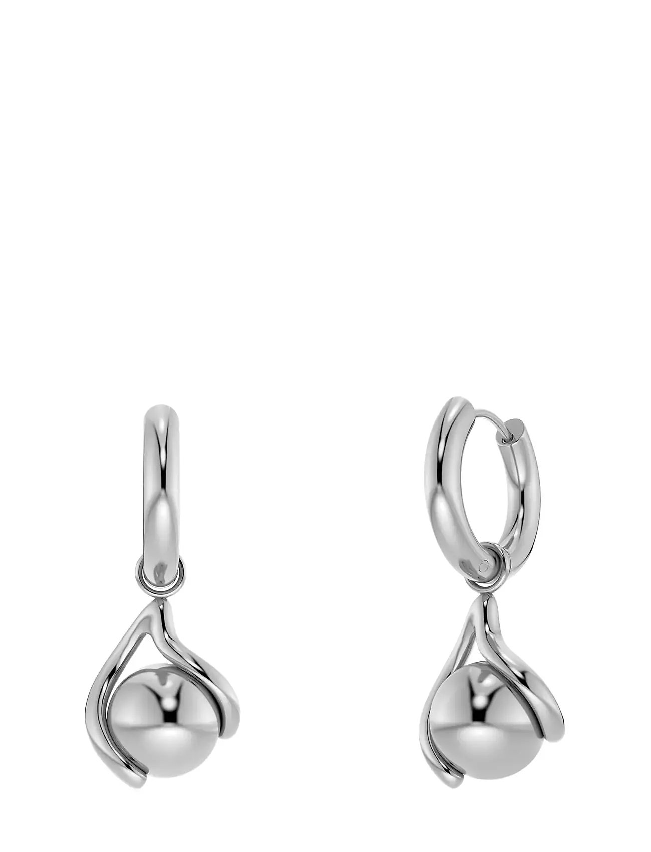 Edblad Buddy Hoops S Silver