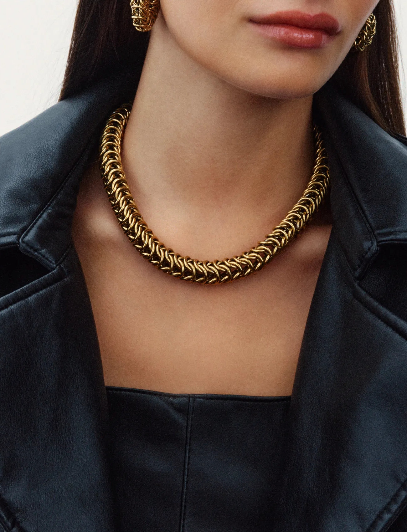 Edblad Palazzo Chain Necklace Gold, One Size 45 cm, Gold, Halskæder > Kædehalskæder, Dame