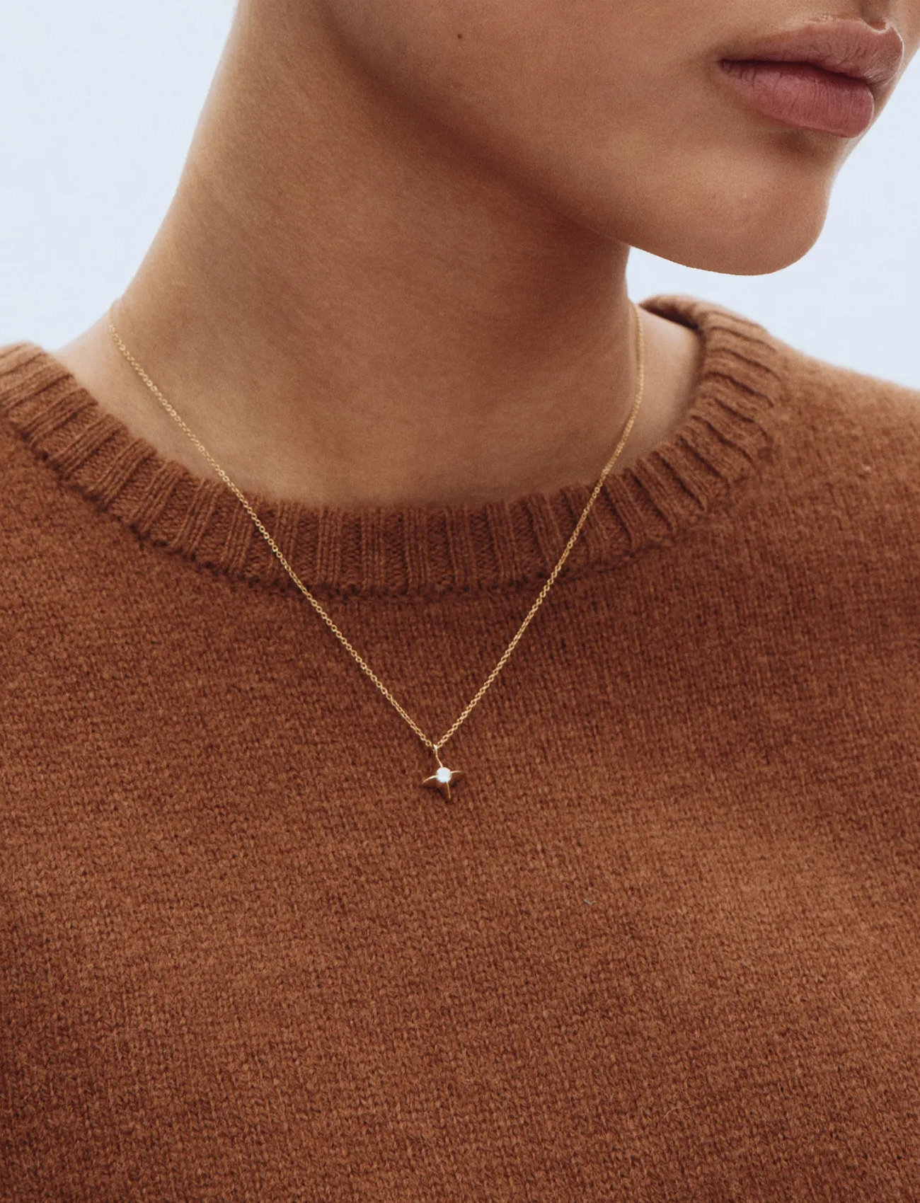 Edblad Stellar Necklace Gold, One Size, Gold, Halskæder > Smukke Halskæder, Dame