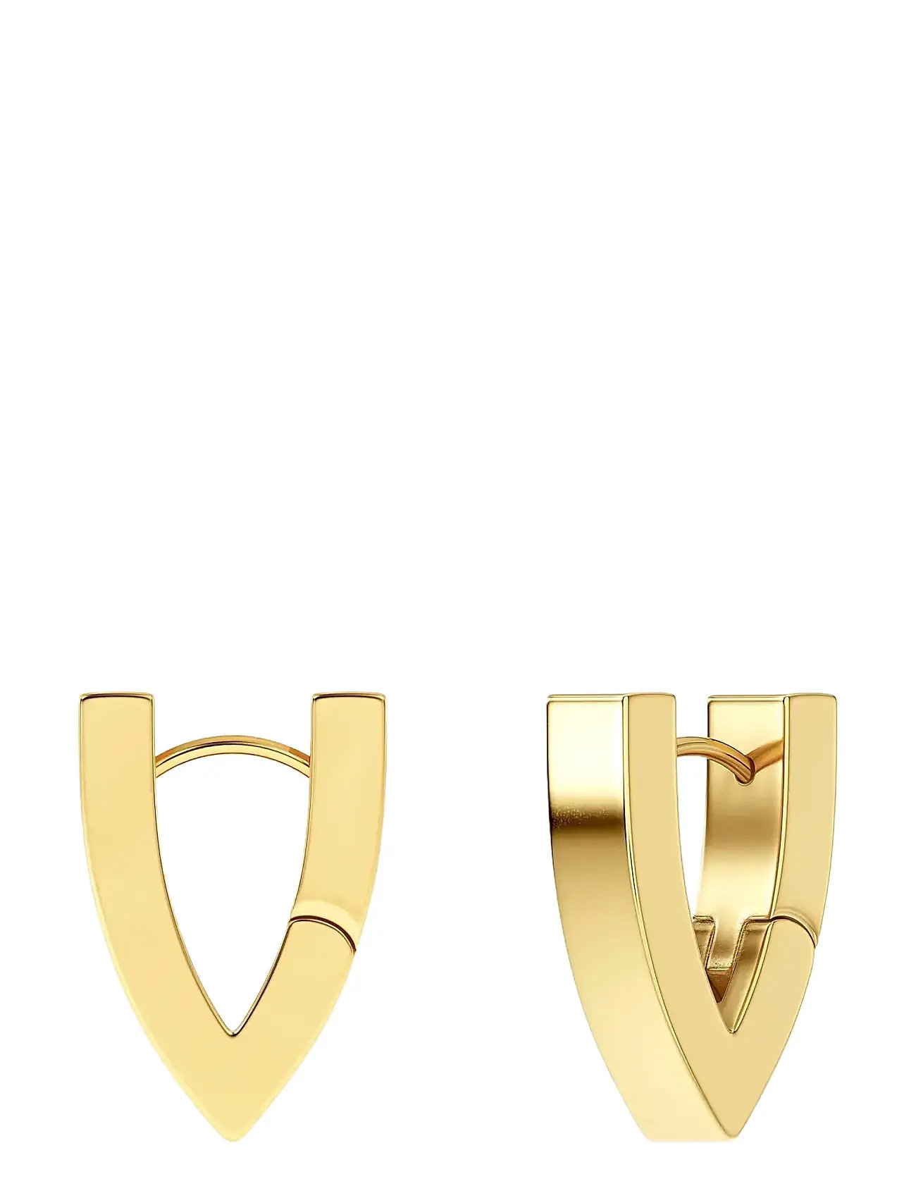 EDBLAD Valley Hoops L Gold Gold - One Size - Damen
