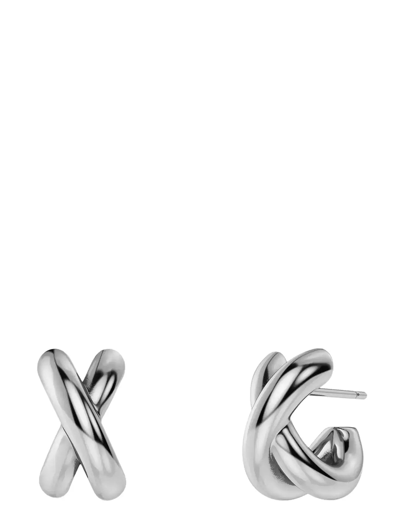 Edblad Alexa Hoops S Steel, One Size, Silver, Øreringe > Creoler, Dame
