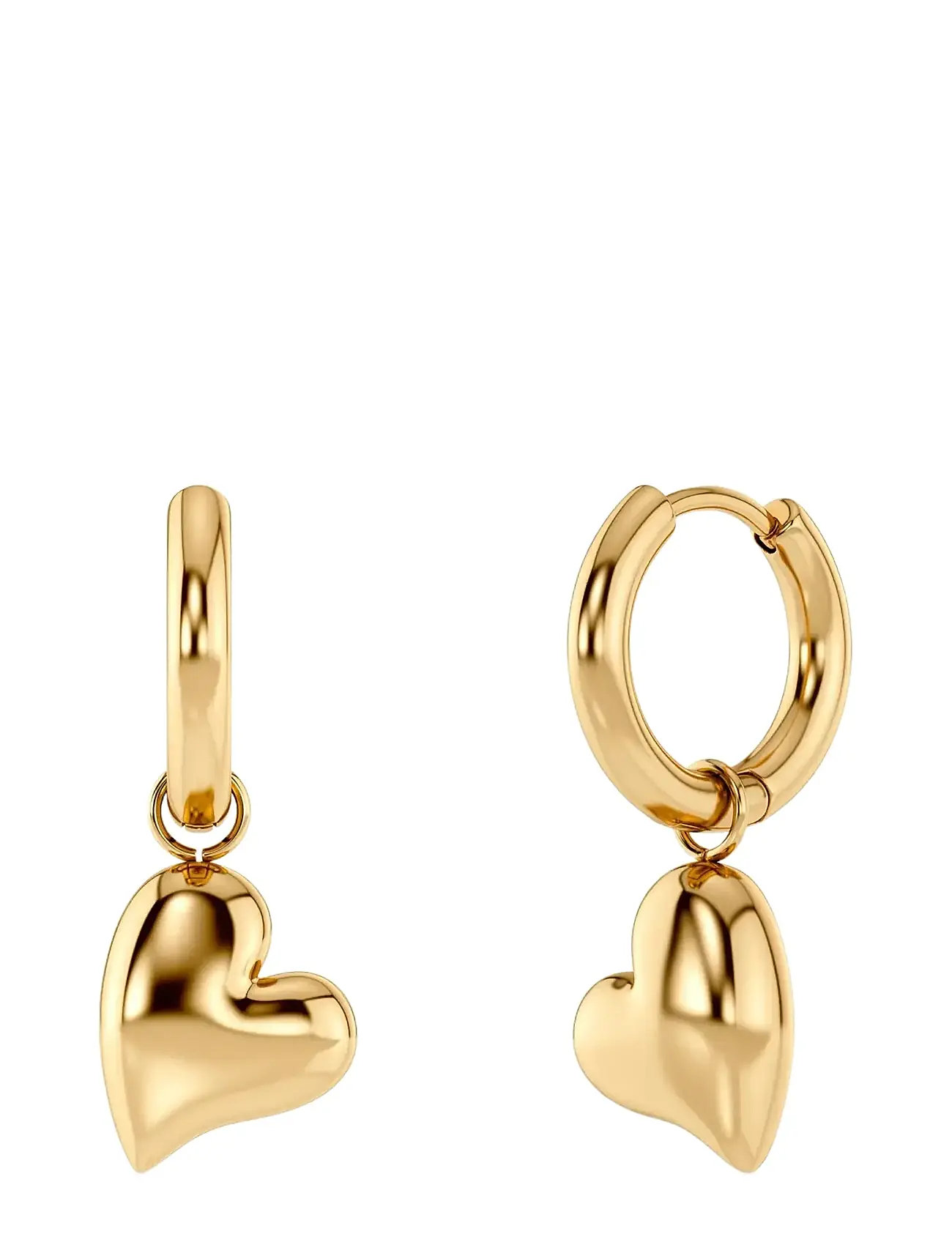 Edblad Amorina Hoops Gold, One Size, Gold, Øreringe > Creoler, Dame
