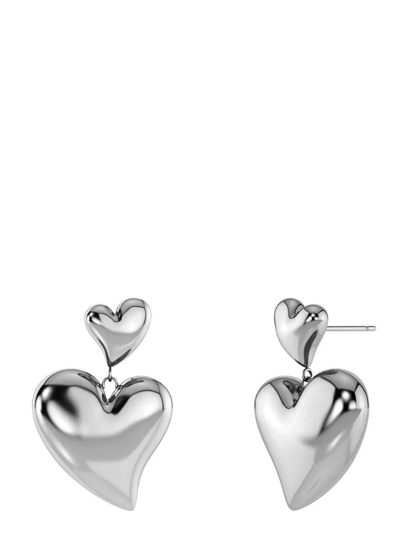 Edblad Amorina Earrings Steel, One Size, Silver, Øreringe > Ørestikker, Dame