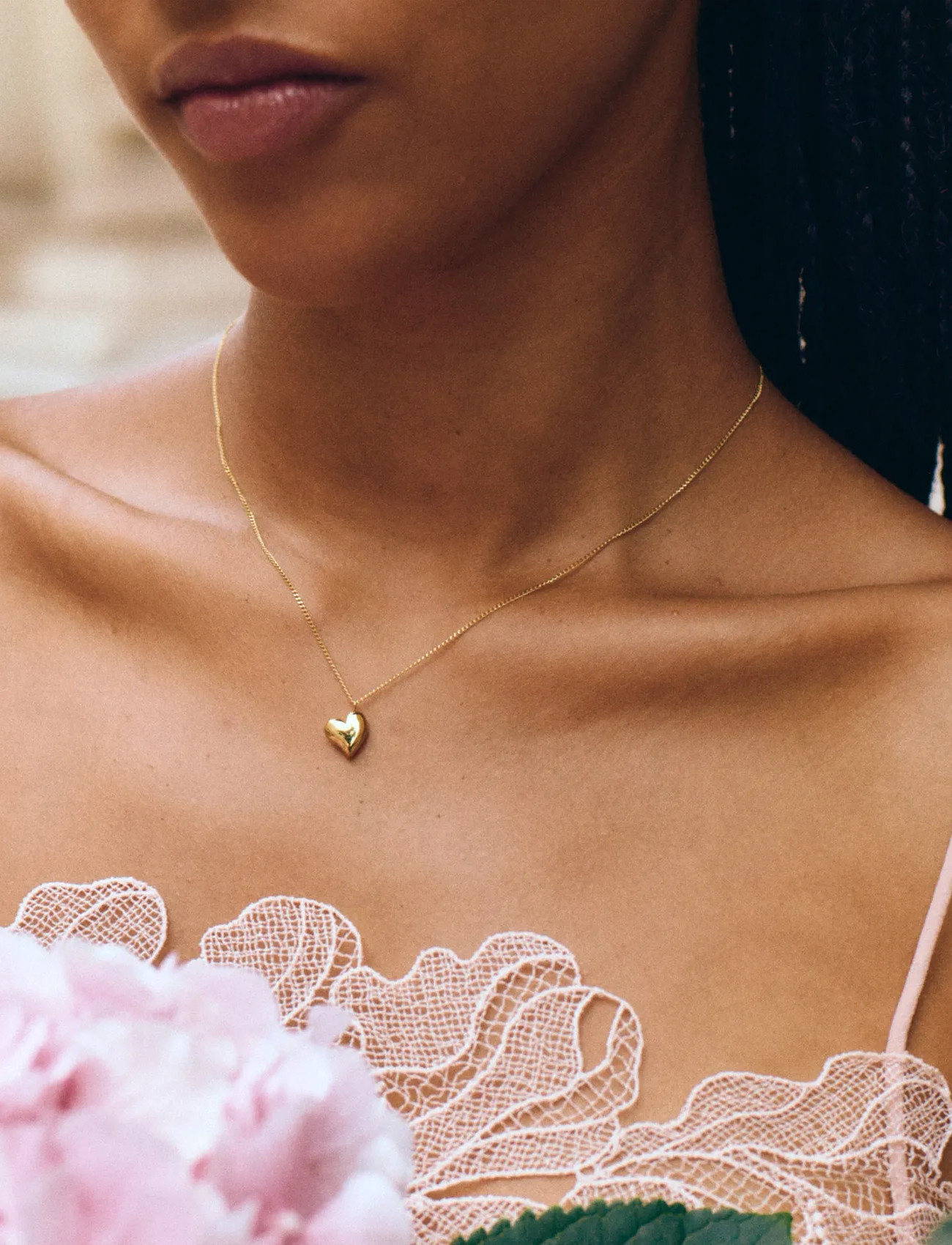 Edblad Amorina Necklace S Gold, One Size, Gold, Halskæder > Smukke Halskæder, Dame
