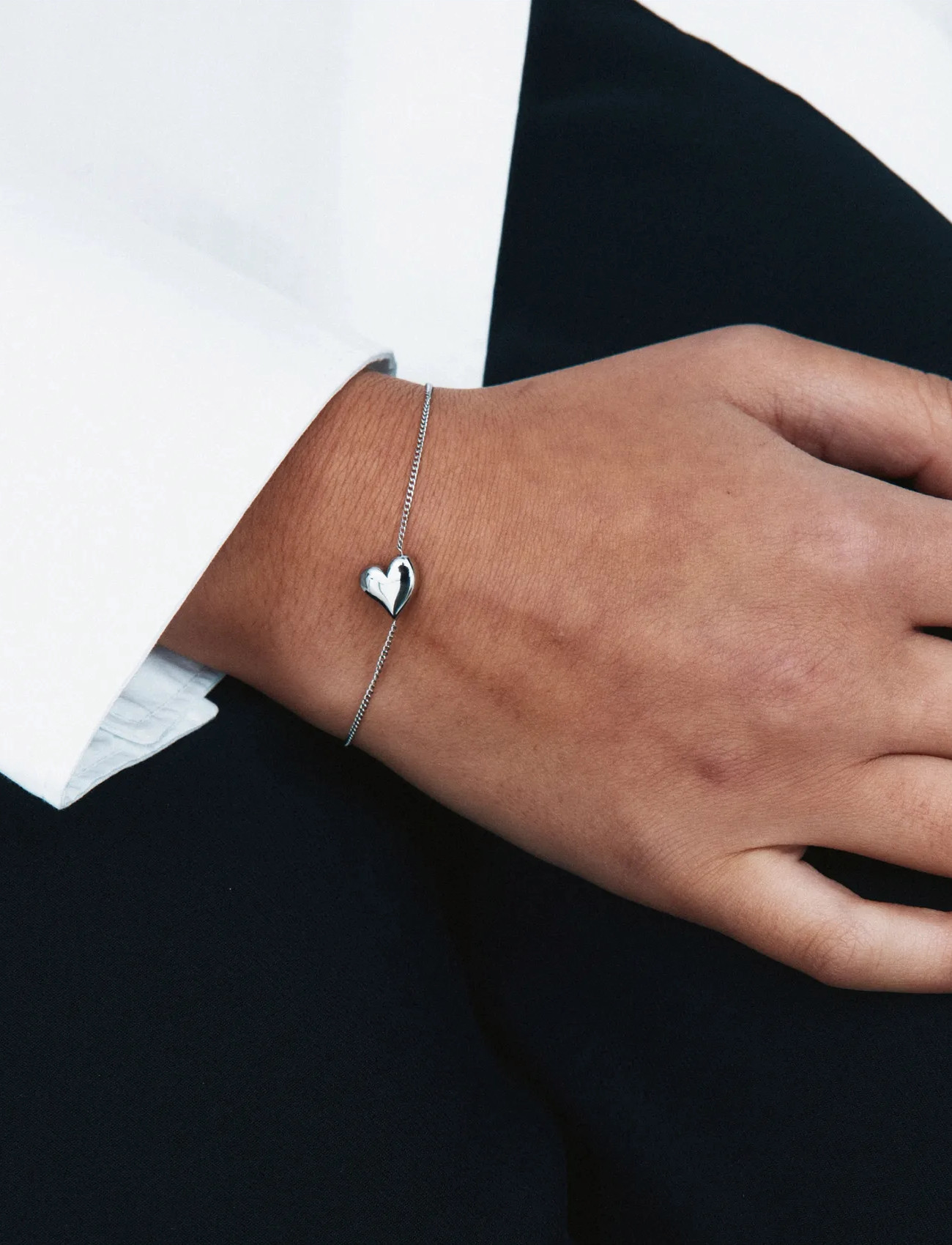 Edblad Amorina Bracelet Steel, One Size, Silver, Armbånd > Kædearmbånd, Dame