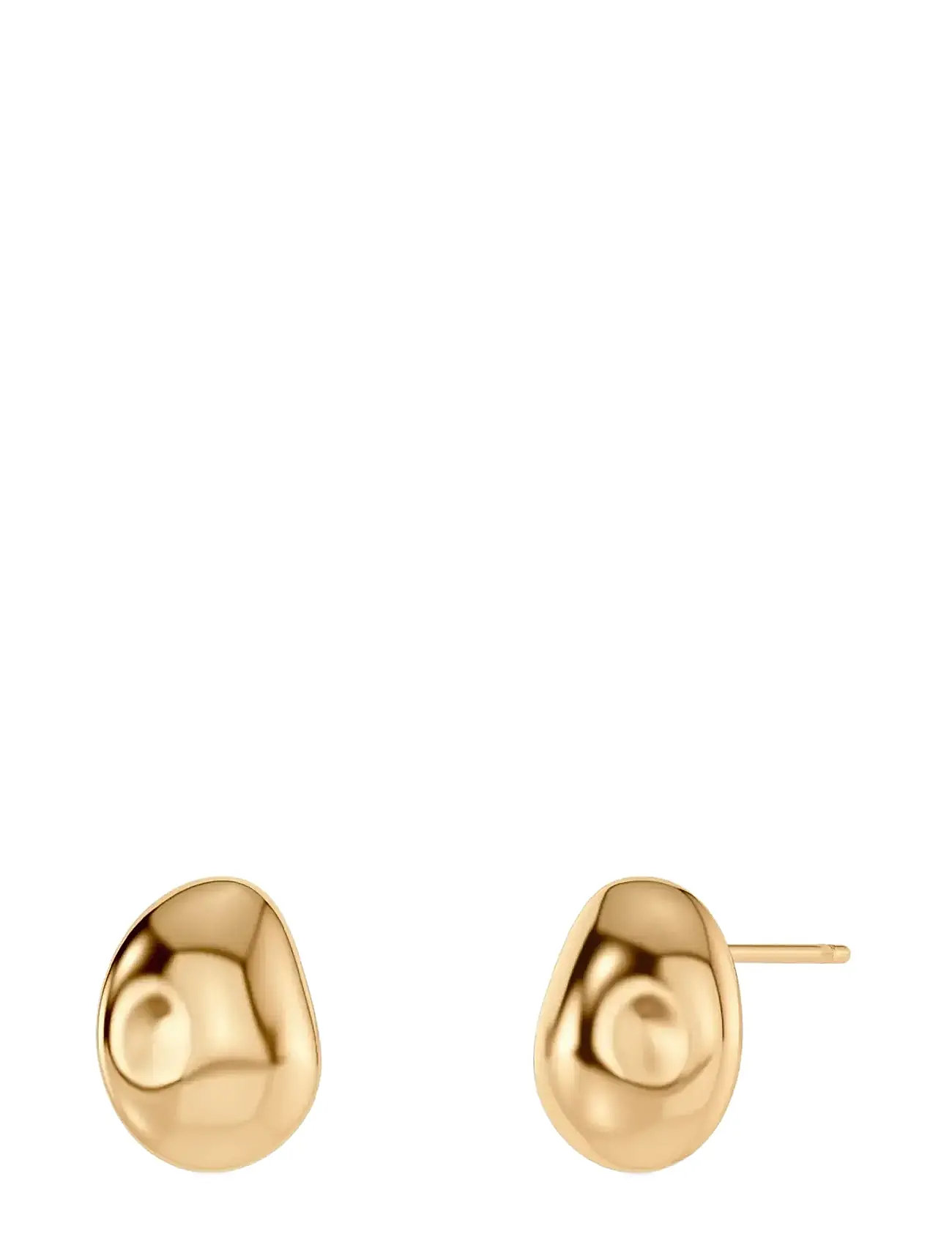 Edblad Leora Studs Gold, One Size, Gold, Øreringe > Ørestikker, Dame