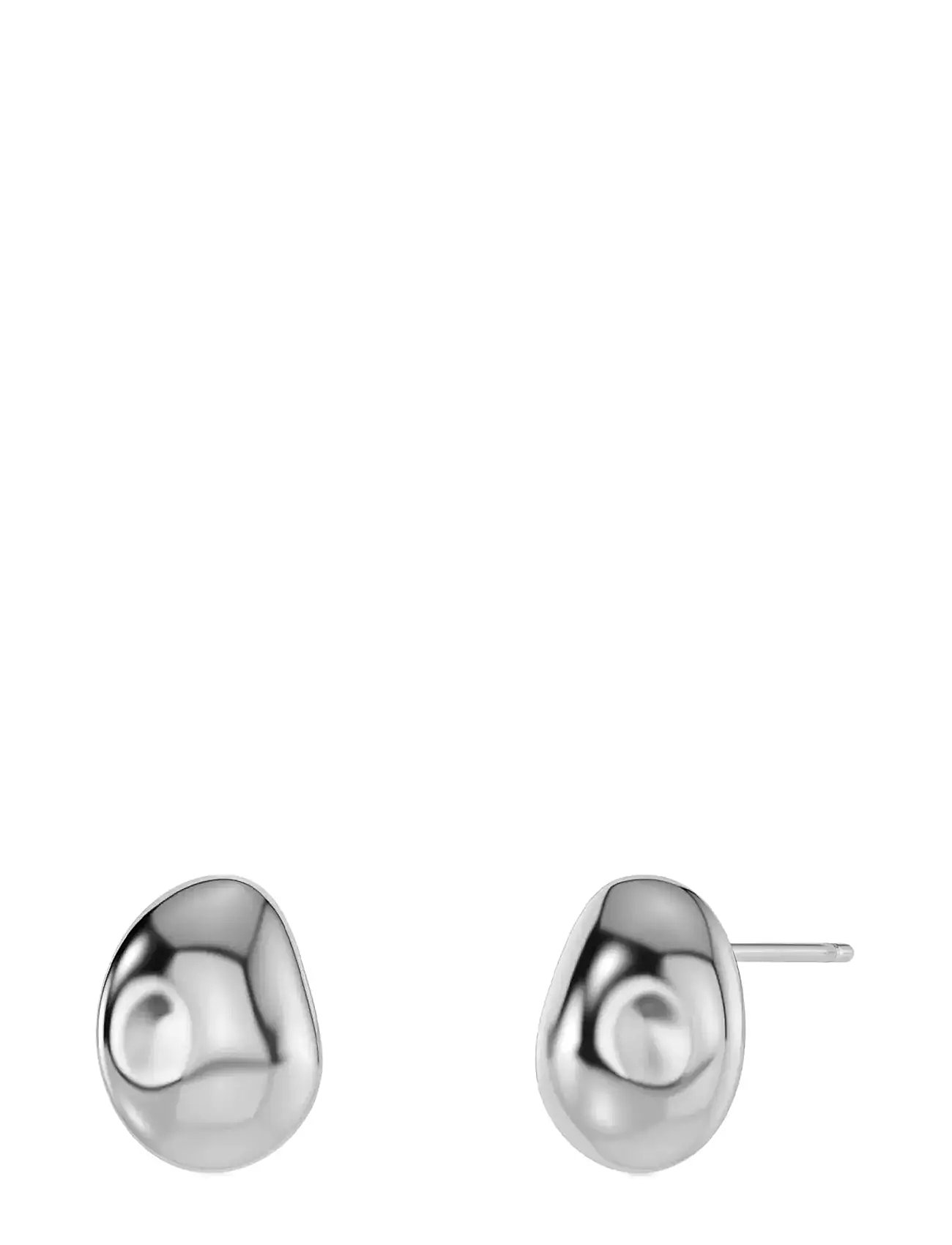 Edblad Leora Studs Steel, One Size, Silver, Øreringe > Ørestikker, Dame