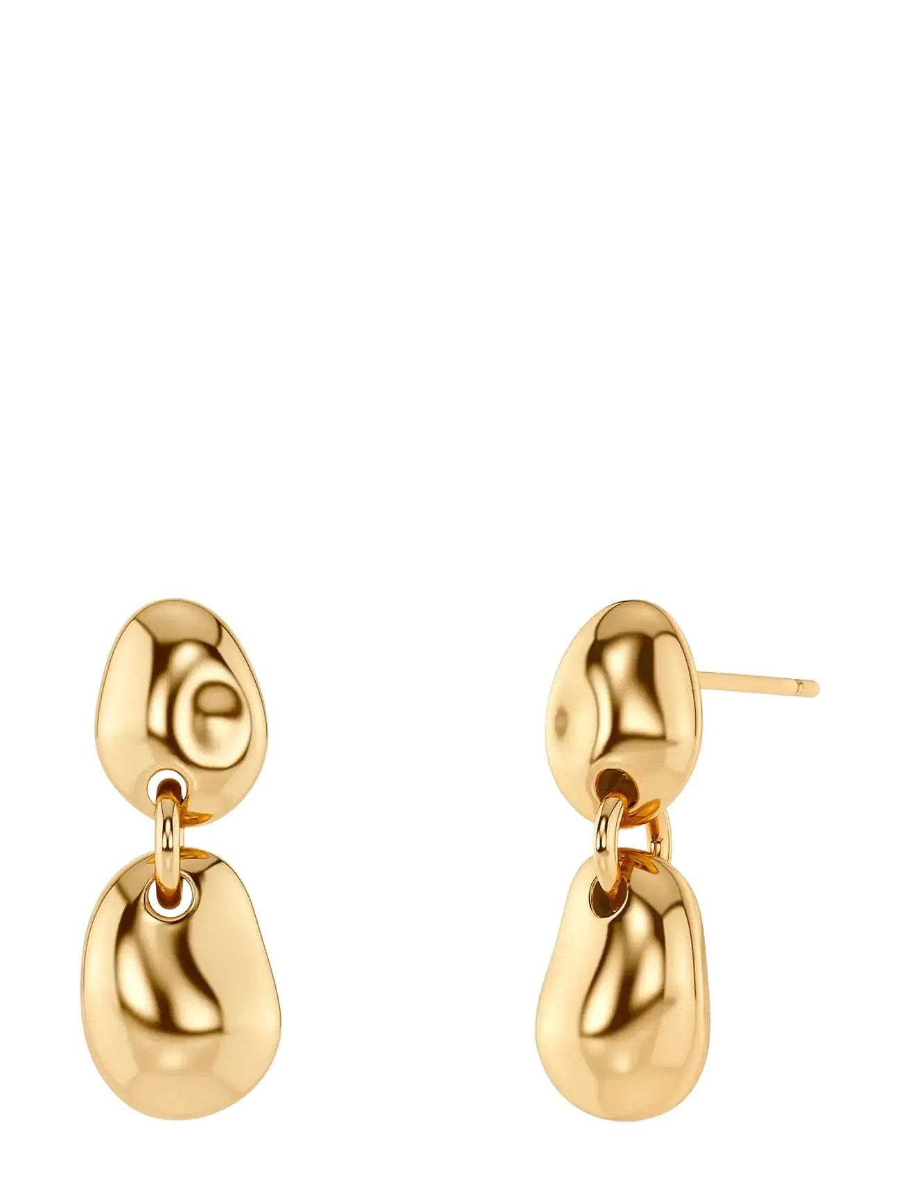 Edblad Leora Earrings Gold, One Size, Gold, Øreringe > Øreringe Med Vedhæng, Dame