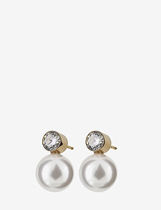 Luna Studs Large Gold - GOLD