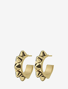 Peak Creole Earrings - GOLD
