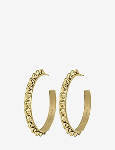 Peak Creole Earrings - GOLD