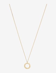 Rope Necklace S Gold - hangandi hálsmen - gold