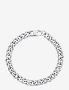 Clark Chain Bracelet Steel - stiprināšana - silver