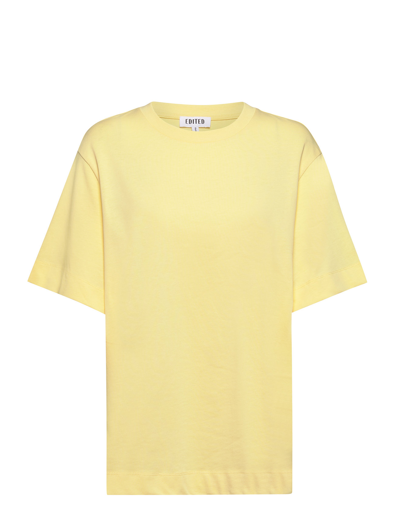 Elisa T-Shirt T-shirts & Tops Short-sleeved Gul EDITED