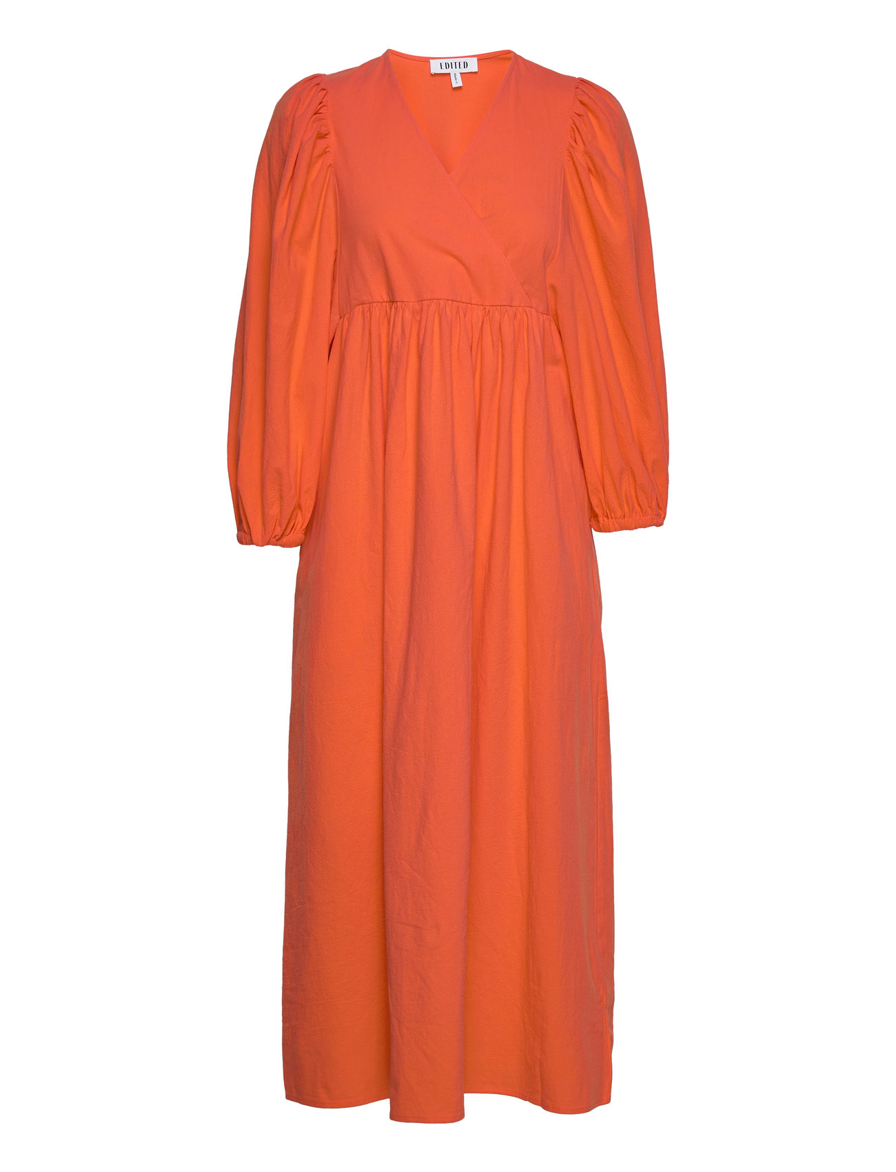 Felice Dress Knälång Klänning Orange EDITED